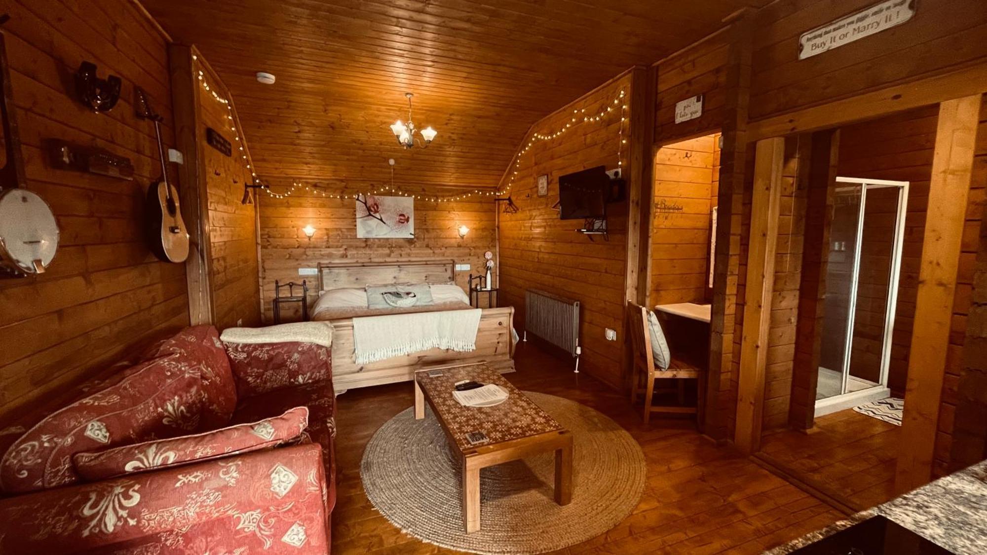 Blossom Cabin - Little Log Cabin In Wales Newtown  Dış mekan fotoğraf